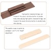 Rosewood Ukulele Bridge Nut and Saddle - 4 String Ukulele