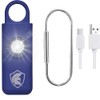 Spartan Defense Personal Safety Alarm Rechargeable (Indigo)