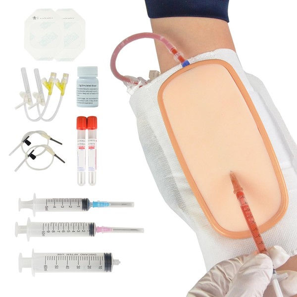 IV Practice Kit for Nursing Students, IV Access Training Pad