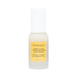 Farmacy Farmacy Face Exfoliator Serum - Honey Glow 17% AHA + BHA Liquid Exfoliant and Salicylic Acid Serum - Resurfacing Serum for Reduced Pore Visibility + Texture - Hydrates Skin for an Overall Glow (30ml)