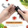 Parkinson Cutlery with Thick Handle, Cutlery for Parkinson Seniors Disabled,