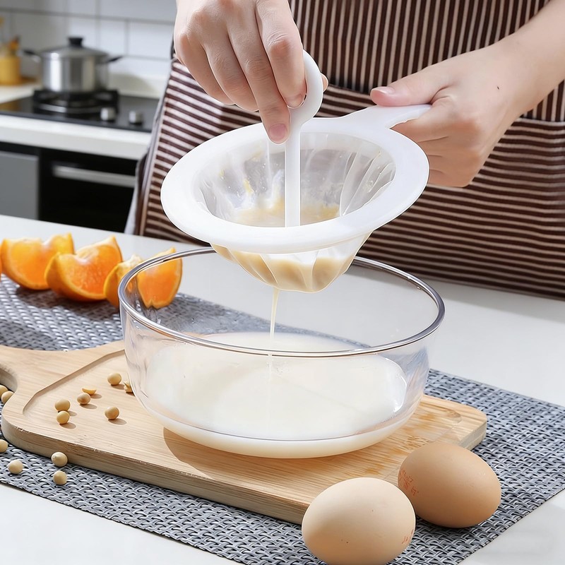 Yooyan Sieve Set 6 Pieces Fine, Ultrafine Nylon Fine Sieve