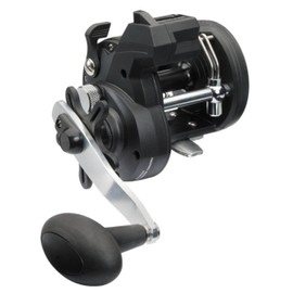 Abu Garcia Cardinal Tow Line Counter Fishing Reel Conventional Reels Allround Fishing Unisex Black 20 LC Right Hand