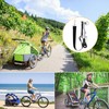 Universal Bicycle Trailer Hitch,Bike Trailer Coupler Attachment Release Steel Linker