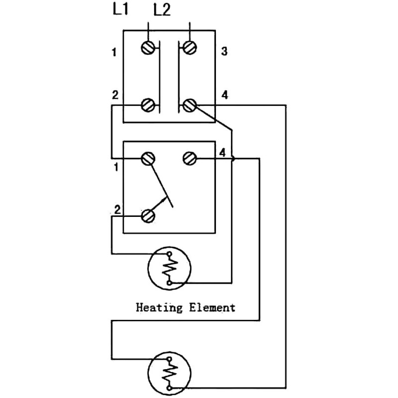 ZERO THERMOSTAT FOR DOUBLE ELEMENT TANKS ELECTRIC WATER HEATER