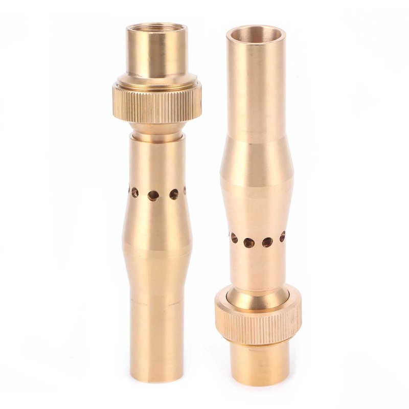 Female Thread Fountain Nozzle Brass Multihole Bubbling Sprinkler for Garden