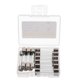BOJACK 6x30mm 4A 4amp 250V 0.24x1.18 Inch F4AL250V Fast-Blow Glass Fuses(Pack of 18 Pcs)