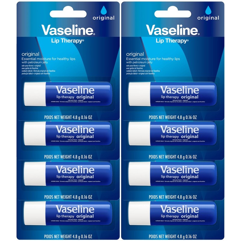 Vaseline- Lip Therapy Original, humectante de labios de acción rápida