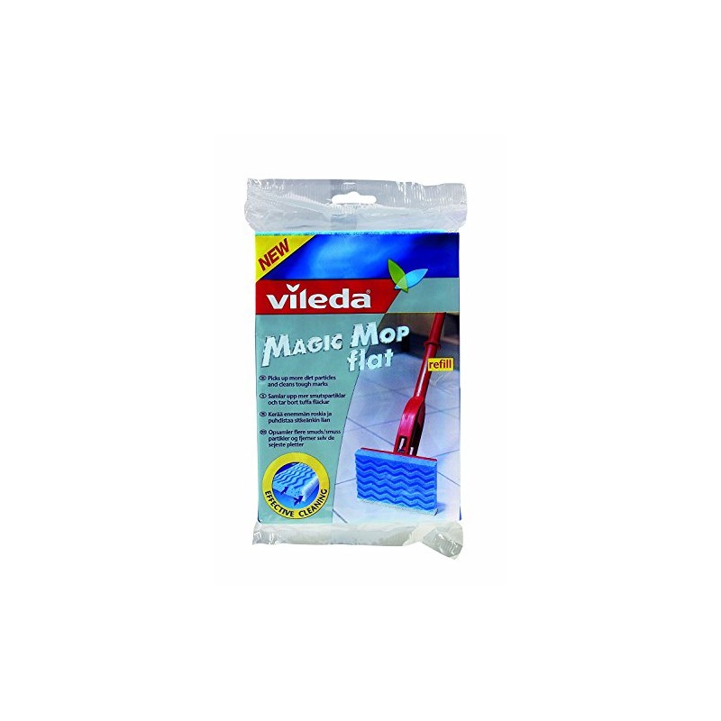 3 x Vileda Magic Mop Flat Refill by Vileda