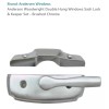 ANDERSEN: Double Hung Windows Sash Lock Set (1 ea)- Brushed