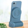 Magnetic Camera Handle, Bluetooth Bracket Smartphone Handle Holder, Rotatable Charging