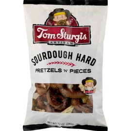 Tom Sturgis Sourdough Hard Pretzels 'N' Pieces 12 oz. Bags (3 Bags)