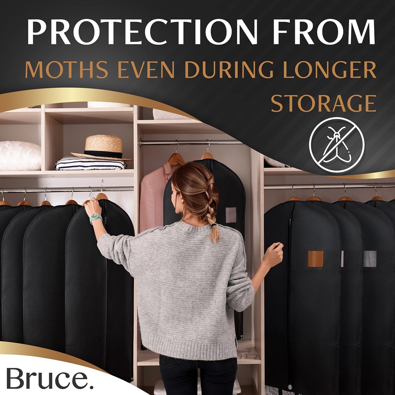 Bruce.® 3x Premium Garment Case - [152x60cm] - Dust Cover