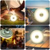 icever Camping String Lights, 32.8FT Rechargeable Waterproof Hanging Lamp Portable