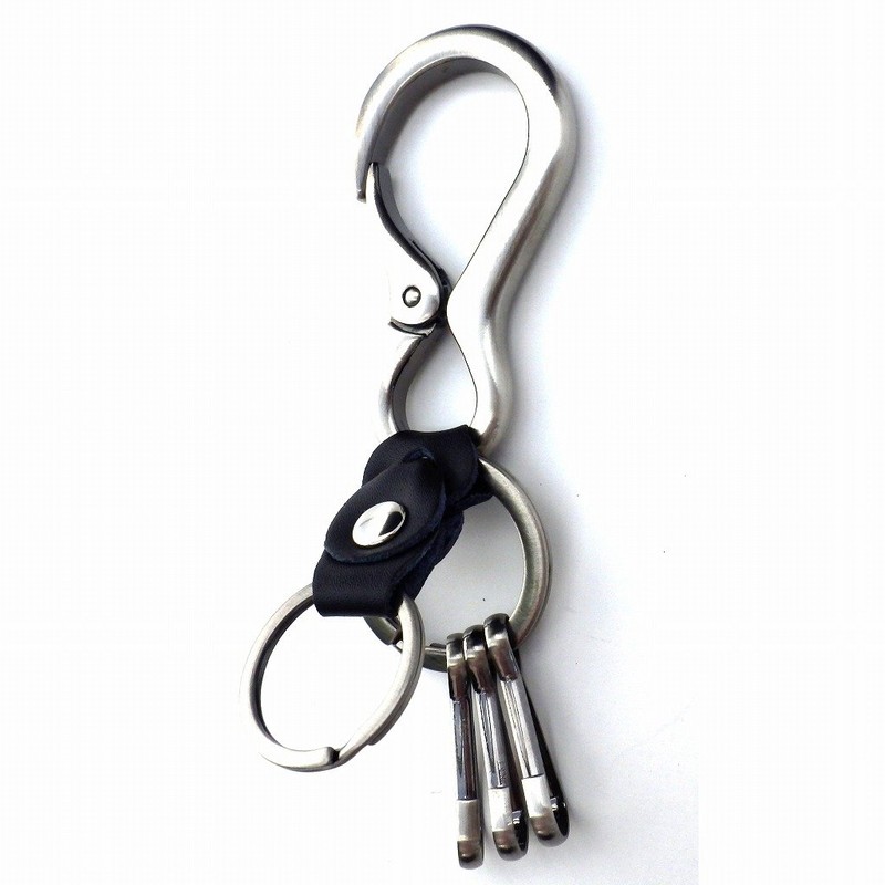 MARKEY Carabiner Keychain CK-7 Satin Silver