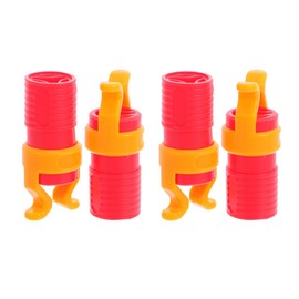 Garneck 4pcs Screw Holder Clamp Abs Screw Gripper Set for Drill - Universal Screwdriver Bit Fixing Sleeves - Clamps Holding Tool for Rivet Woodworking Drill Press Clip