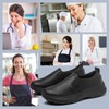 Xinshdi Women's Non-Slip Work Shoes Suitable for Catering Staff, Crew,