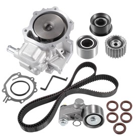 X AUTOHAUX 1 Set Engine Timing Belt with Water Pump Kit for Subaru Impreza 2006-2011, Legacy 2010-2012, Outback 2006-2012