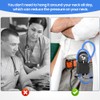 Loyanger Stethoscope Holder Clip, PU Leather Stethoscope Holster Clips Holder