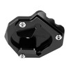 Worldmotop Motorcycle Kickstand Pad Enlarger Extension Side Stand Plate Replacement
