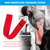Arm Wrestling Training Strap Belt Forearm Exercise Equipment Strengthener Arm