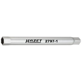 HAZET 2797-1 Long Bumper Removal Socket 0.4 inch (10 mm) (6.35 mm) (6.35 mm)