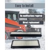 OWNDR V1311-39810 Cabin Air Filter V1311-39850 Outer Filter Fit for