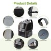Lekebobor Large Cat Backpack Carrier Expandable Pet Carrier Backpack for