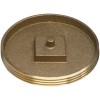 Oatey 42740 Cleanout Plug 1-1/2 Brass Recessed Head Tapped