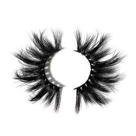 KSYOO Real 3D Mink Lashes Fluffy,False Eyelashes Dramatic Thick Long Type,HandMade Full Strip Lashes,Cruelty Free Reusable Fake Eyelashes for Women Makeup (IS021-1Pair)