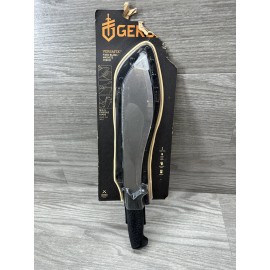 Gerber Versafix Machete 9" Stainless Steel Full Tang  Blade Nylon Belt Sheath