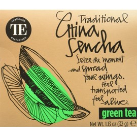 TE - Teahouse Exclusives Everyday Tea Traditional China Sencha 16 Bags Pack of 2 (2 x 32 g)