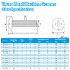 Yinpecly 40Pcs M4 x 25mm Truss Head Machine Screws for