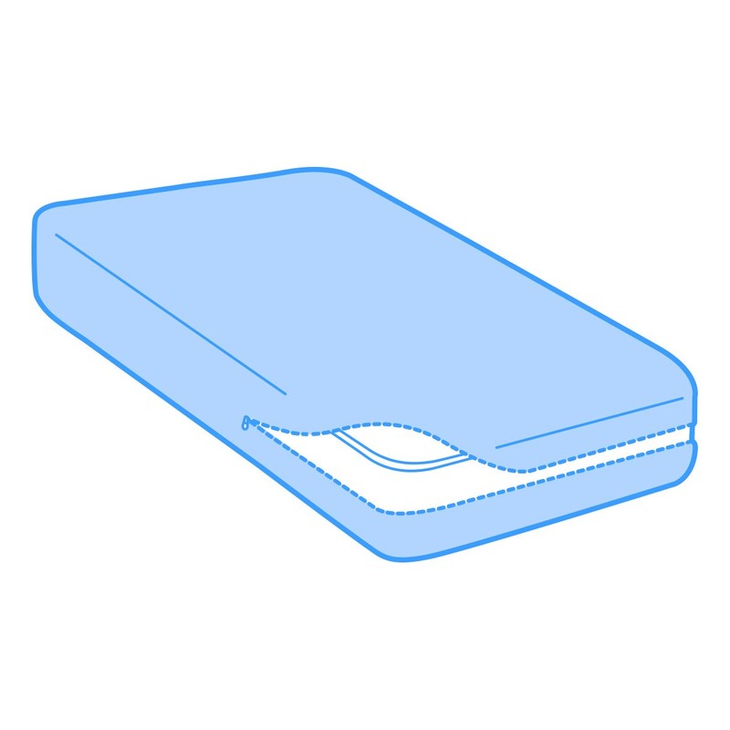 Velfont Elastic and Breathable Mattress Cover | King size 150
