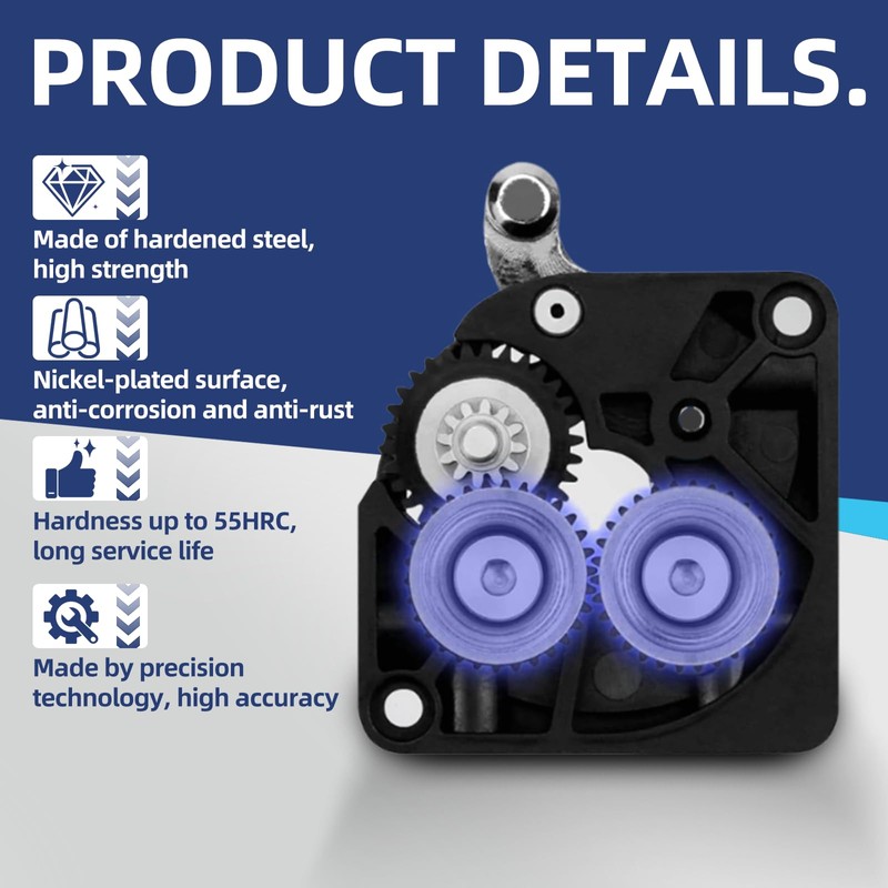 Extruder Gears for Creality K1 K1C K1 Max Ender 3
