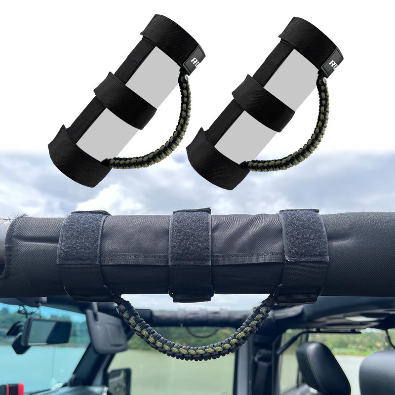 Grab Handles for Jeep Wrangler,Roll Bar Grab Handles for Jeep