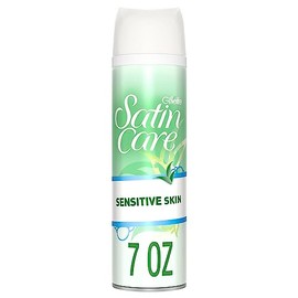 Gel de afeitar Gillette Satin Care Sensitive, 7 onzas