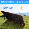 KEPEAK Solar Panel Foldable Mounting Bracket Adjustable Durable Portable Support