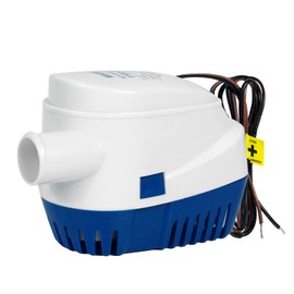 WASSERMANN Automatic Bilge Pump 12V 1100GPH, Marine Submersible Bilge Water Pumps for Boats with Float Switch and Long Power Cord, High Efficiency and Low Noise