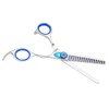 DreamCut Razor Shears and Thinning Shears set with Blue Accents