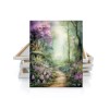 Twisted R Design 11x14 Lilac Path Canvas Print Wall Art