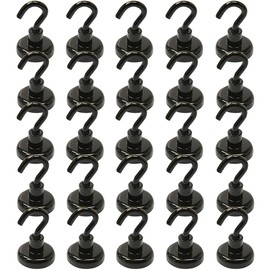 Bkinsety Magnetic Hook Magnets with Hooks Magnetic Hook for Kitchen Bathroom Bedroom Locker Fridge