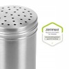 GRÄWE Set of 6 Aluminium Spice Shakers, Salt Shakers, Pepper