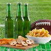 Irenare Football Tablecloth Football Field Touchdown Tablecover Plastic Football Party