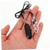 minkissy Universal Hearing Amplifier Tether Cord Anti-loss Lanyard Secure Clip