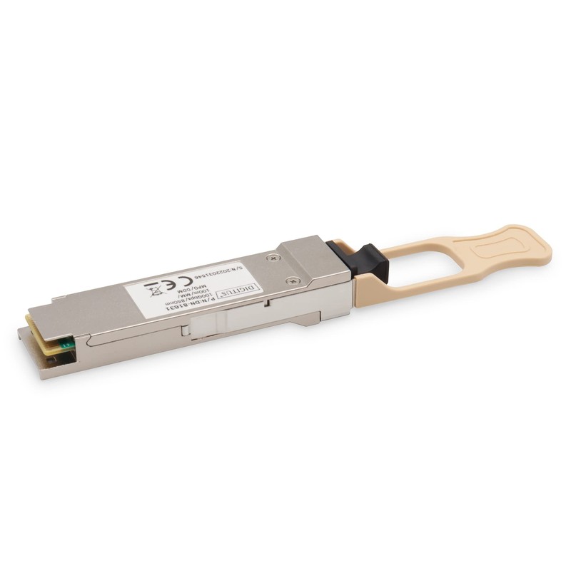 DIGITUS 100Gbps QSFP28 SR4 Module - Optical Transceiver - Four