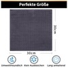 Moosfor Microfibre Cloths, Set of 6, Absorbent Lint-Free Kitchen Towels,