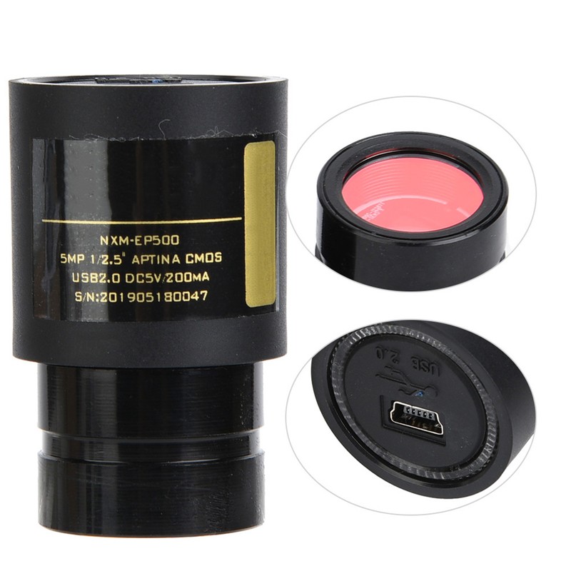 5MP USB 2.0 Electronic Eyepiece for 23.2mm 30.0mm 30.5mm Microscope