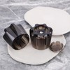 Briny River 4Pcs RV Shower Faucet Knobs Bathroom Hot Cold
