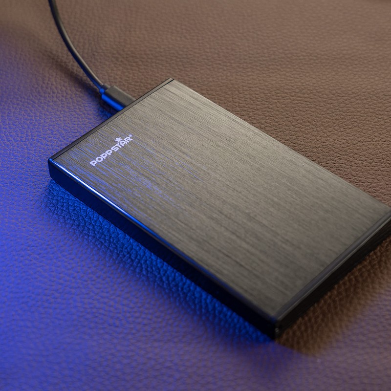Poppstar SE50 UASP USB 3.0 Hard Drive Enclosure